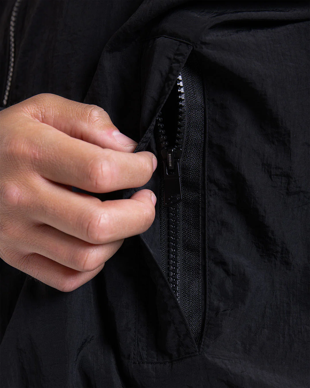 Nakatani x BOXRAW Track Jacket - Black/Yellow - Image 9