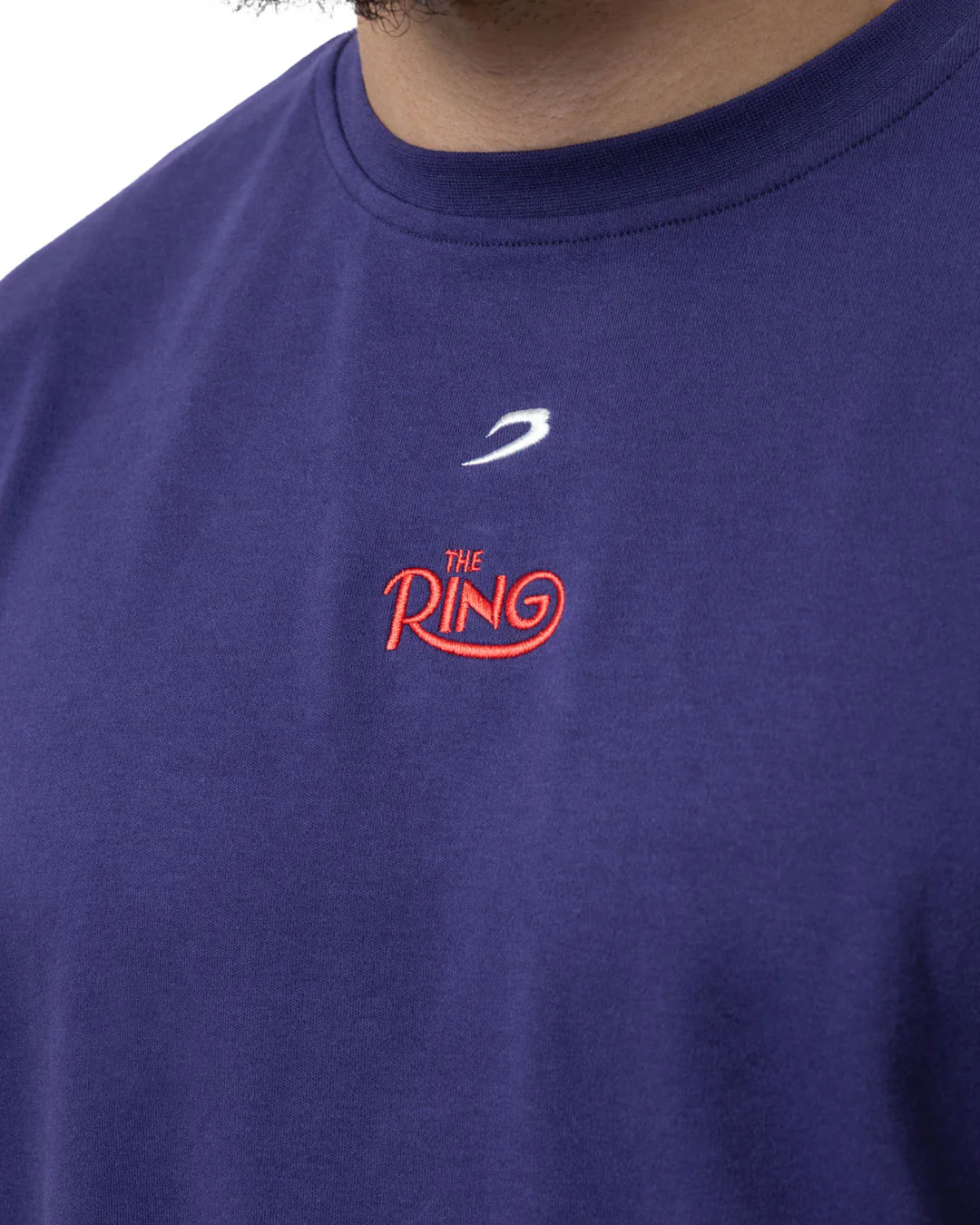Ring x BOXRAW Larry Holmes Oversized T-Shirt - Midnight Purple - Image 5