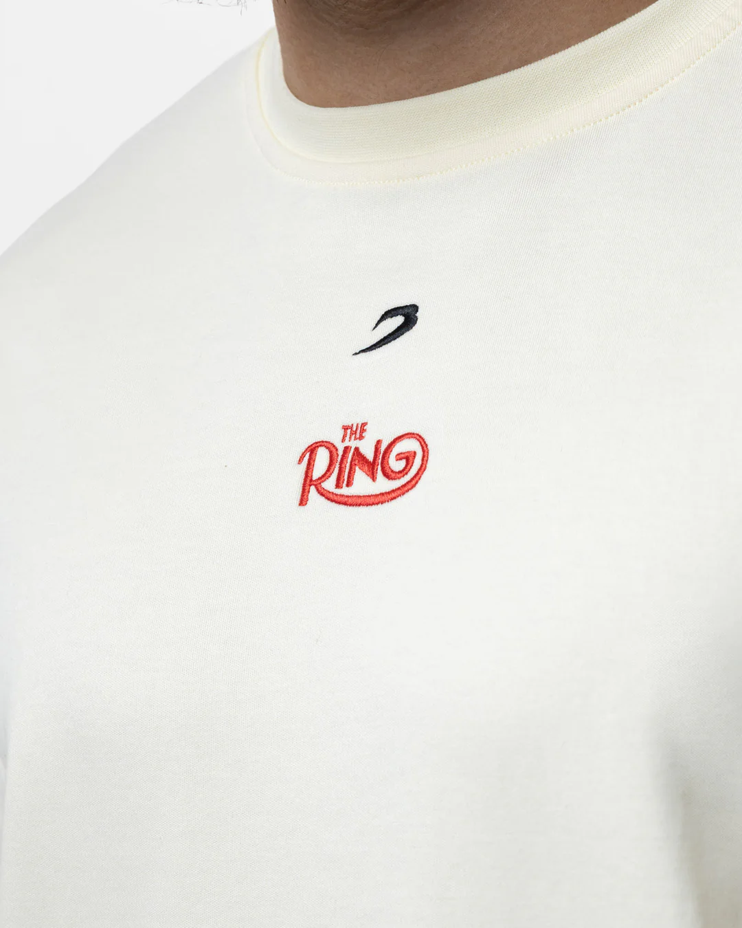 Ring x BOXRAW Oversized T-Shirt - Beige - Image 7