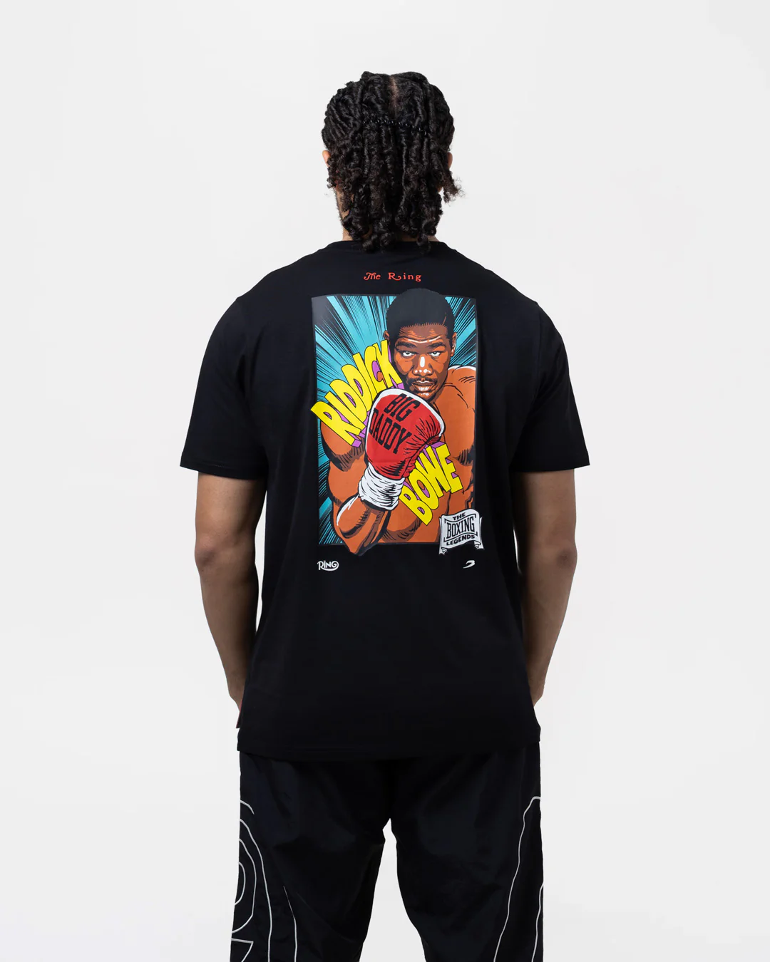Ring x BOXRAW Riddick Bowe T-Shirt - Black - Image 5