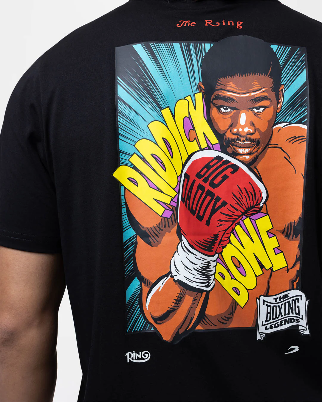 Ring x BOXRAW Riddick Bowe T-Shirt - Black - Image 7