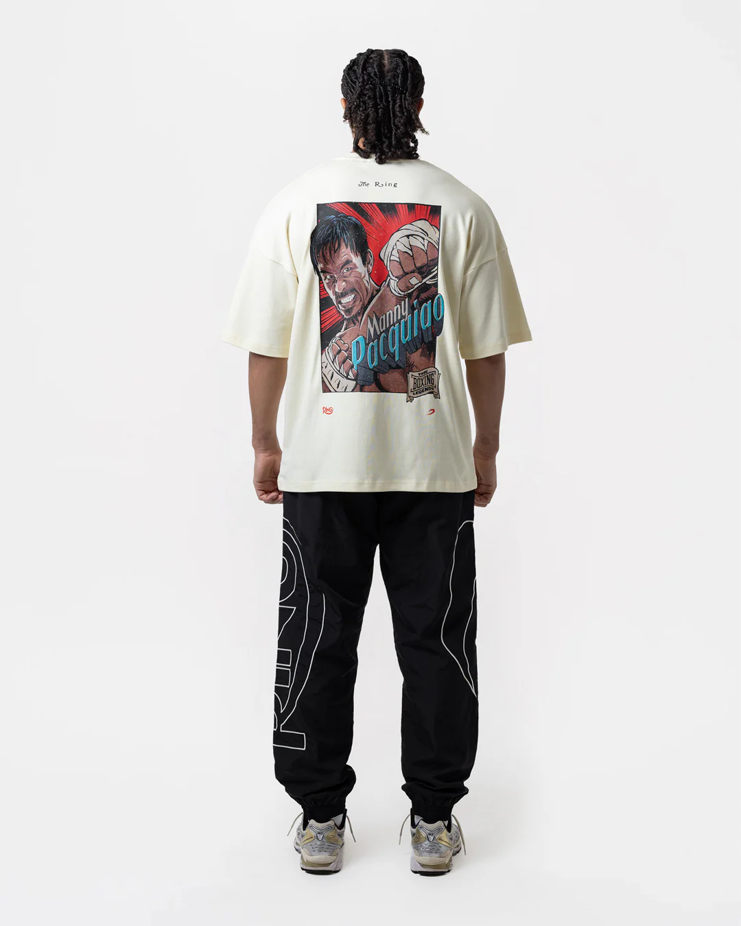 Ring x BOXRAW Track Bottoms - Black - Image 9
