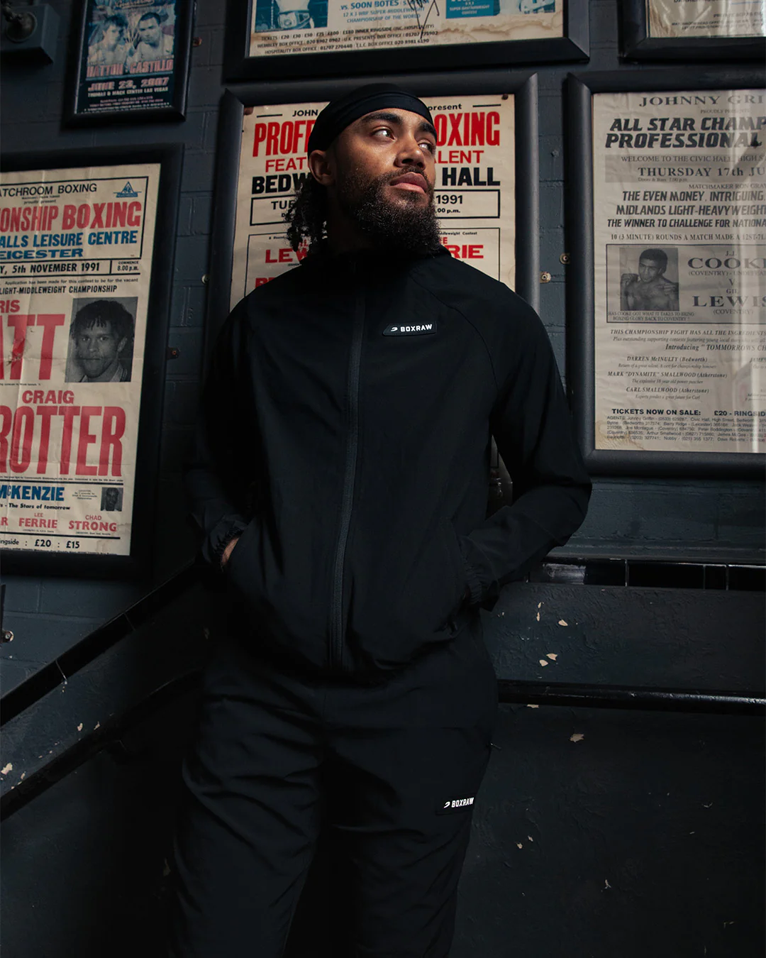 Robinson Training Joggers - Black - Image 3