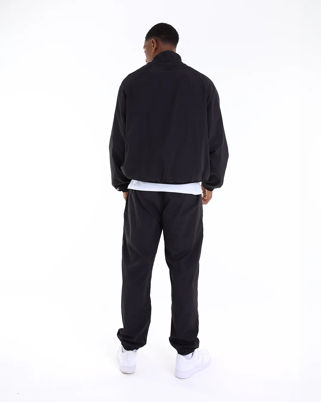 Saxton Track Jacket - Black - Image 4