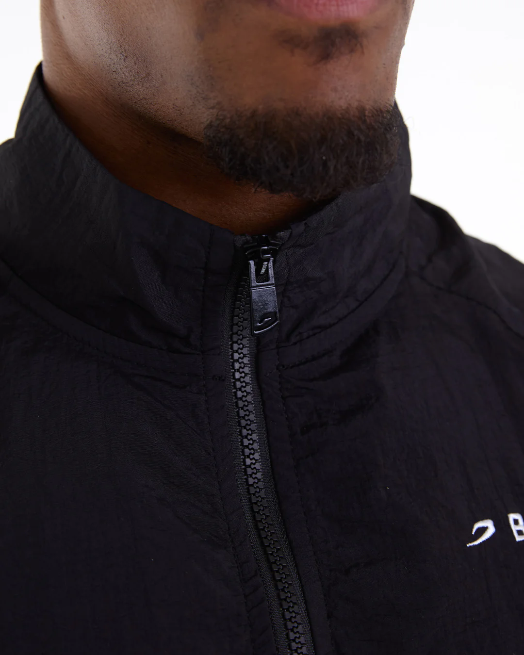 Saxton Track Jacket - Black - Image 8