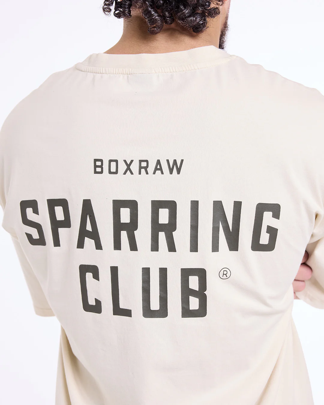 Sparring Club Oversized T-Shirt - Washed Beige - Image 9