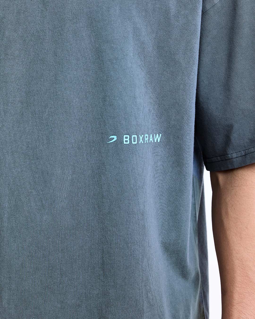 Sparring Club Oversized T-Shirt - Washed Charcoal - Image 8