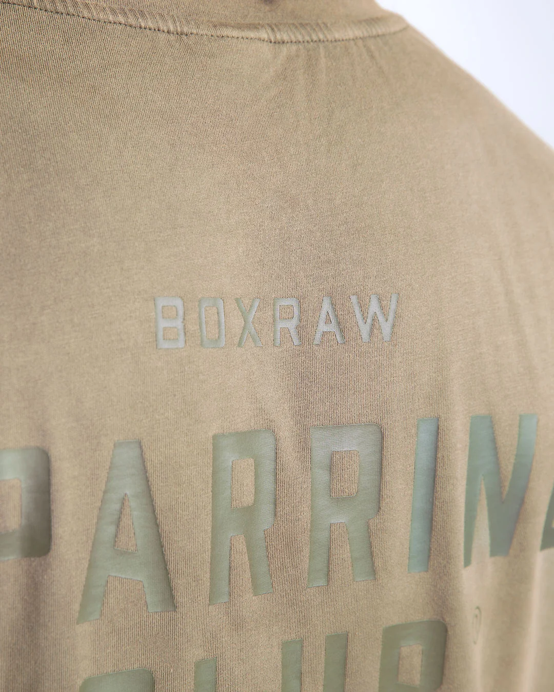 Sparring Club Oversized T-Shirt - Washed Olive - Image 9