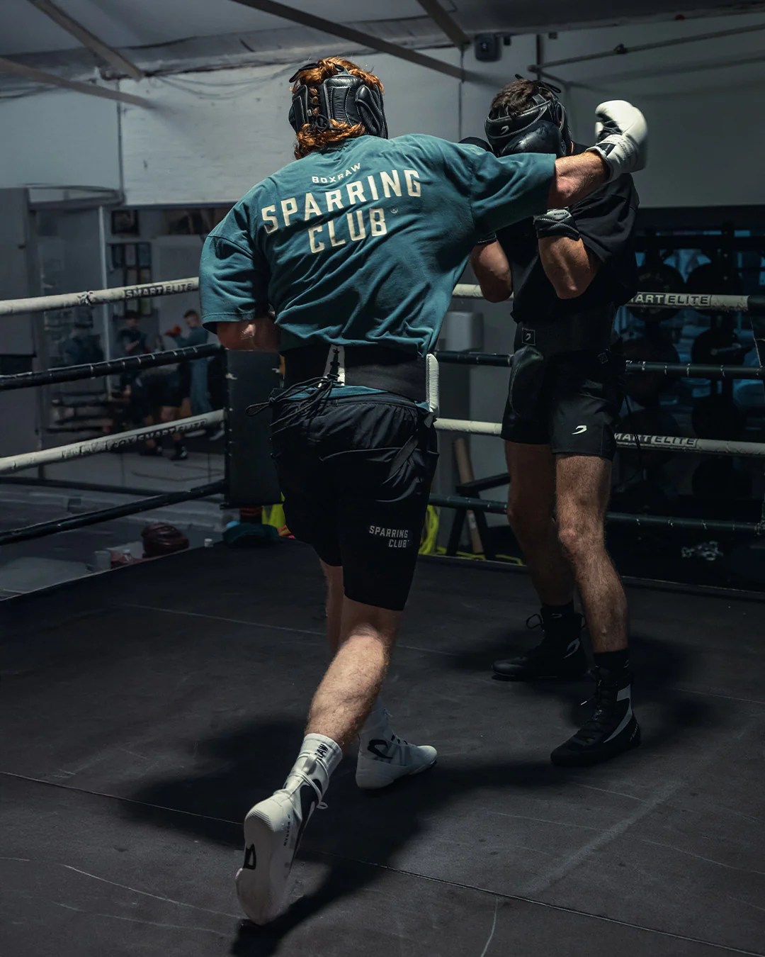 Sparring Club Oversized T-Shirt - Washed Teal - Image 3