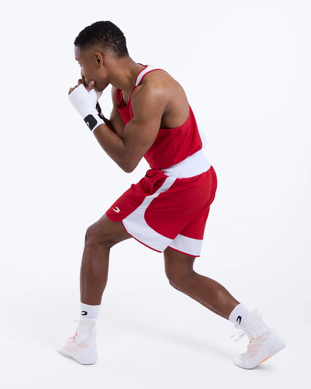 Stevenson Shorts 2.0 - Red/White - Image 2