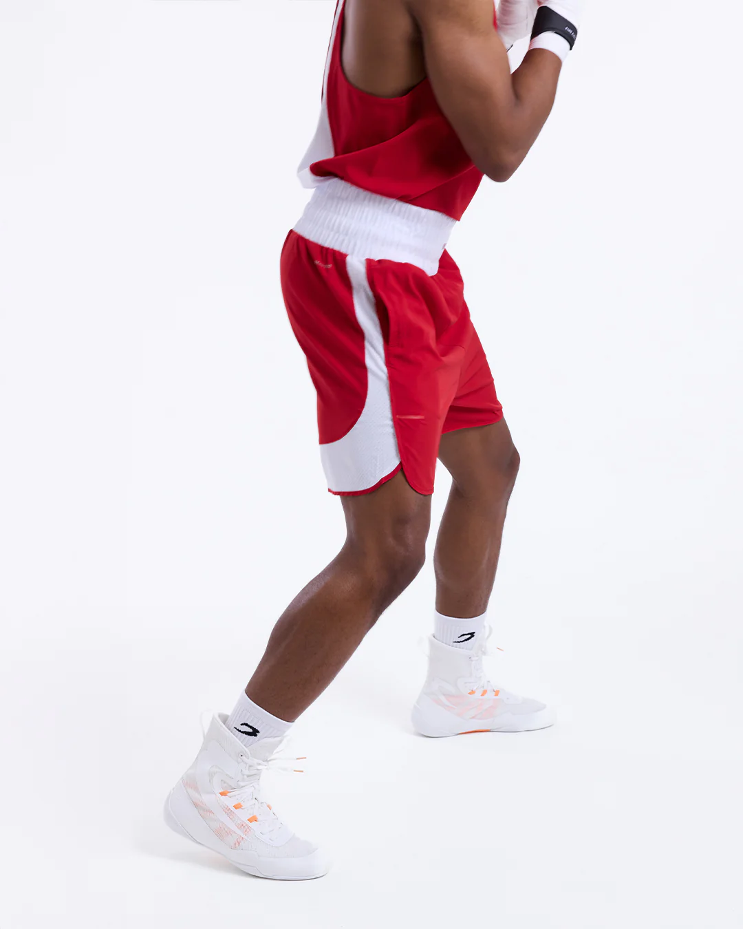 Stevenson Shorts 2.0 - Red/White - Image 4