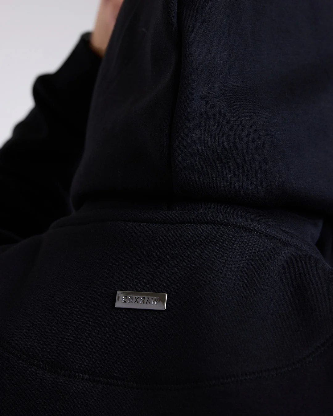 Strike Oversized Hoodie - Black - Image 9