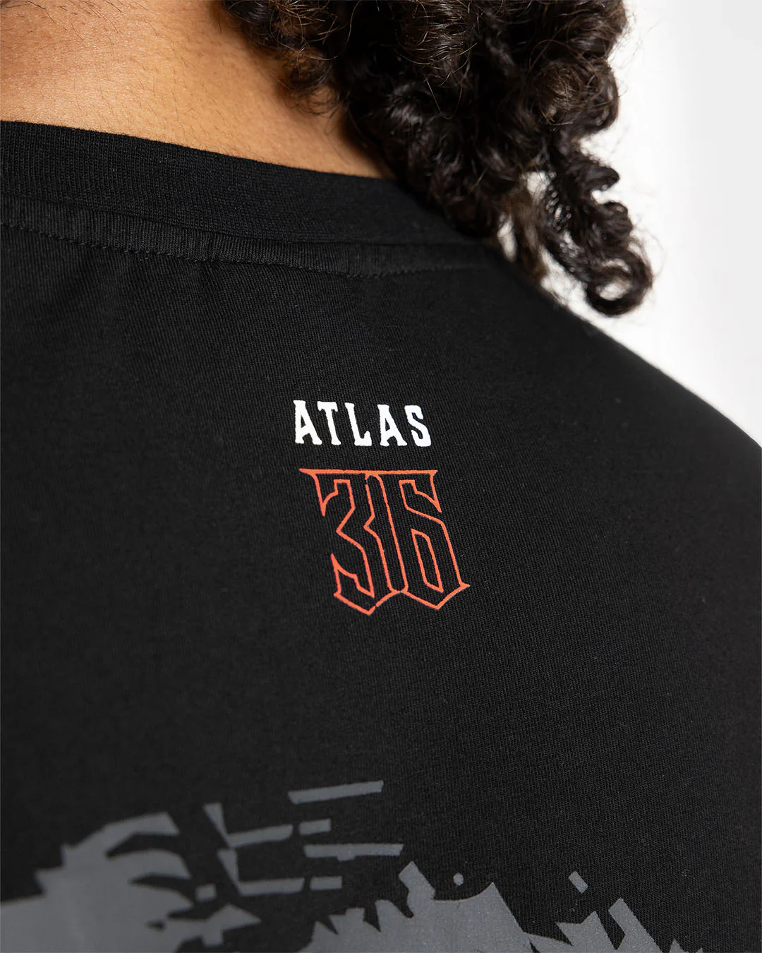 Teddy Atlas Heat Oversized T-Shirt - Black - Image 8