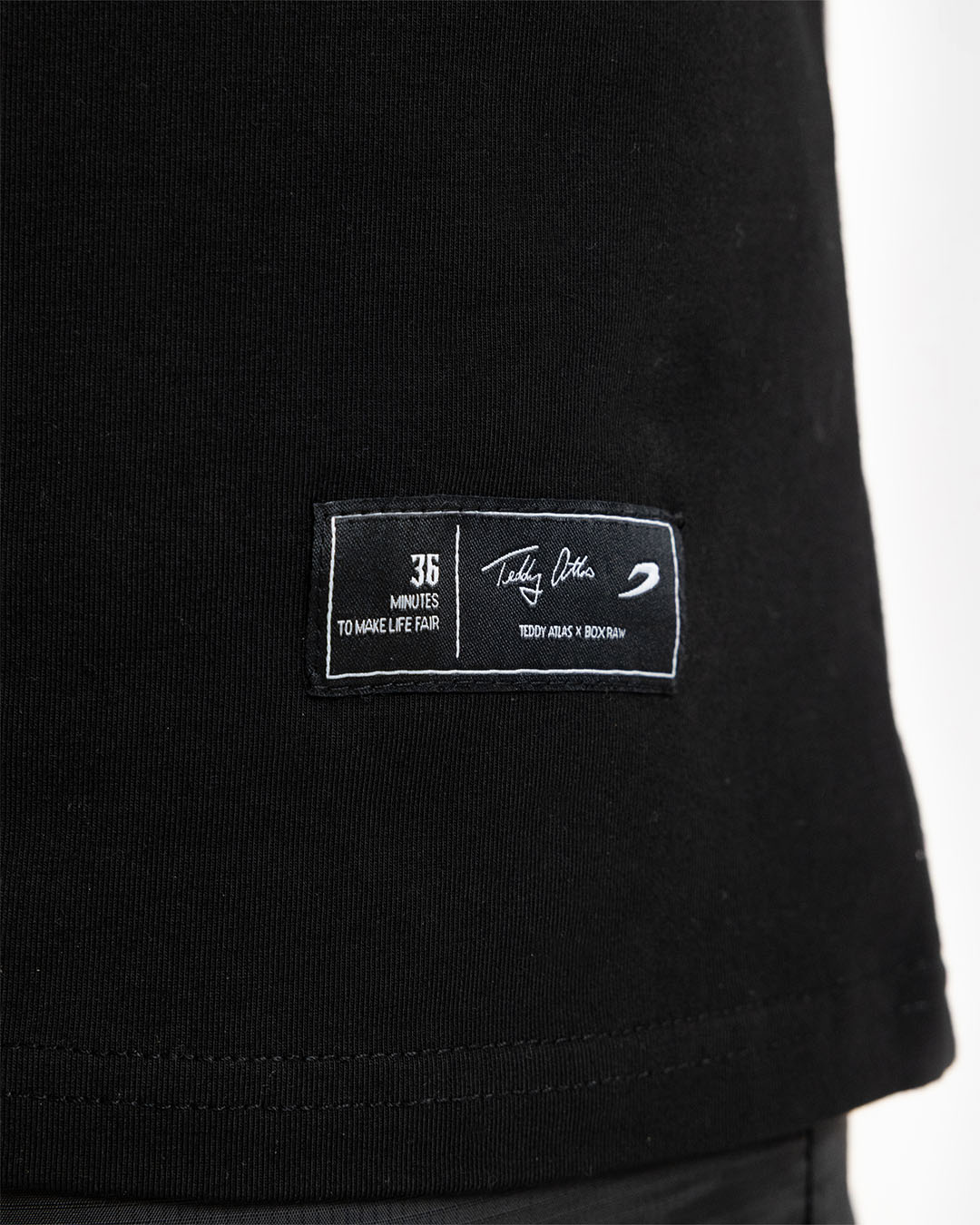Teddy Atlas Heat Oversized T-Shirt - Black - Image 9