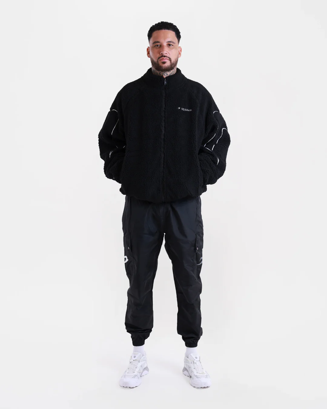 Tunero Sherpa Jacket - Black - Image 2