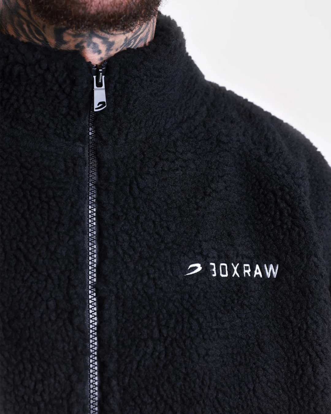 Tunero Sherpa Jacket - Black - Image 8