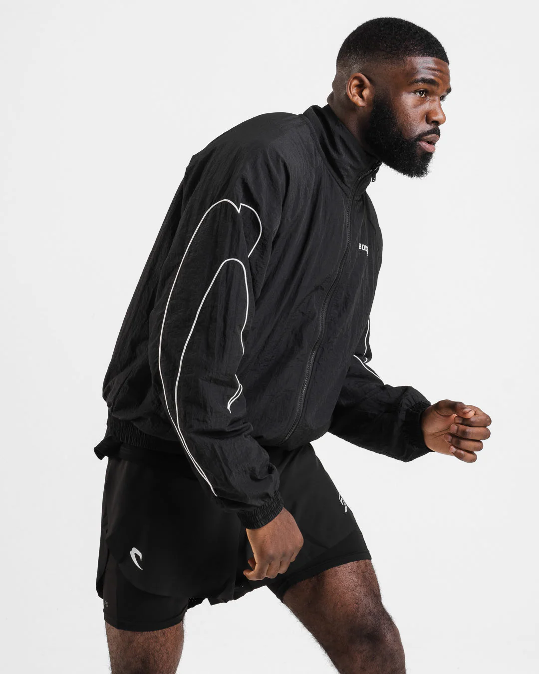 Tunero Track Jacket - Black - Image 7