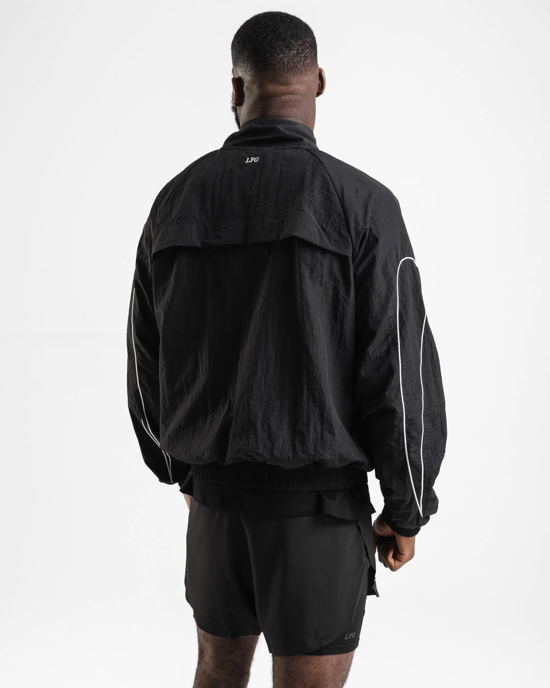 Tunero Track Jacket - Black - Image 8