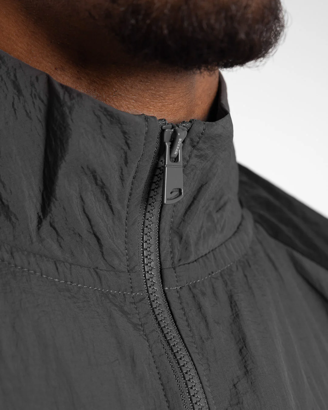 Tunero Track Jacket - Grey/Black - Image 5