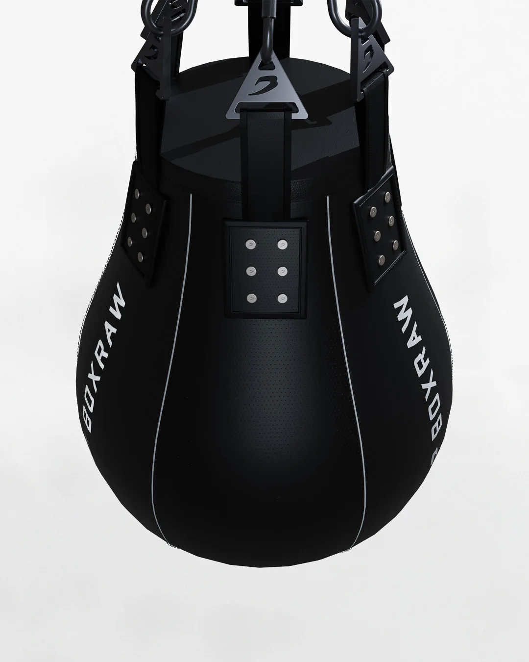 BOXRAW Uppercut Bag - Black/100lb - Image 3