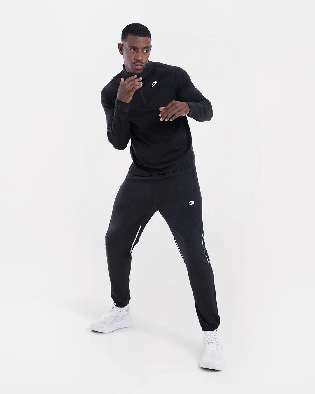 Valdes 1/4 Zip - Black - Image 2