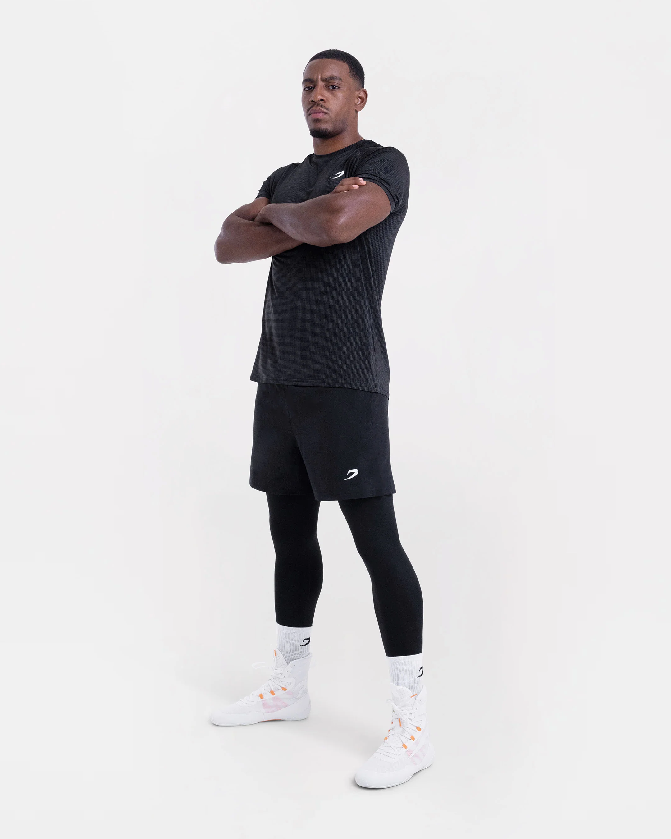Valdes 2-in-1 Shorts (Full Length) - Black - Image 2
