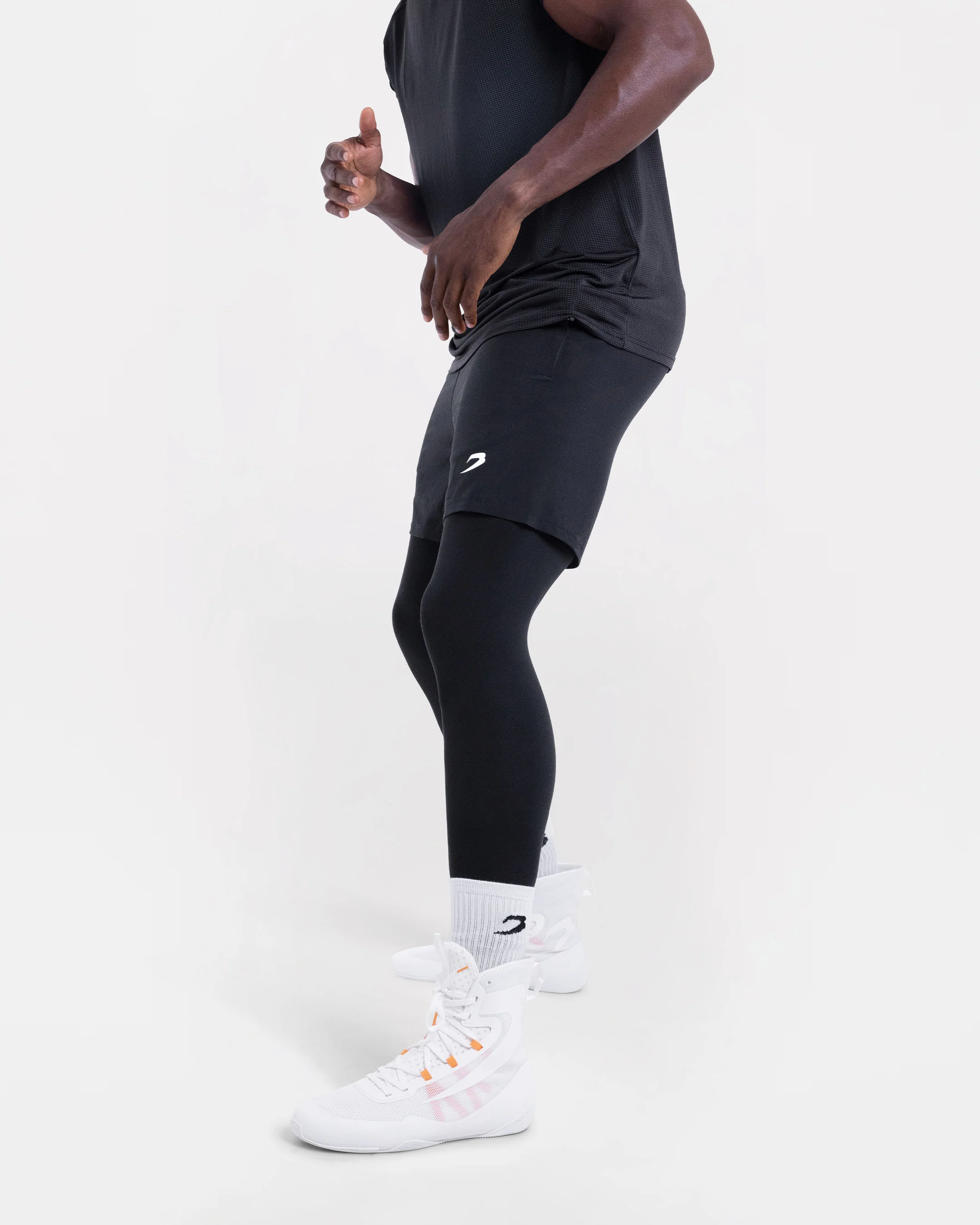 Valdes 2-in-1 Shorts (Full Length) - Black - Image 5