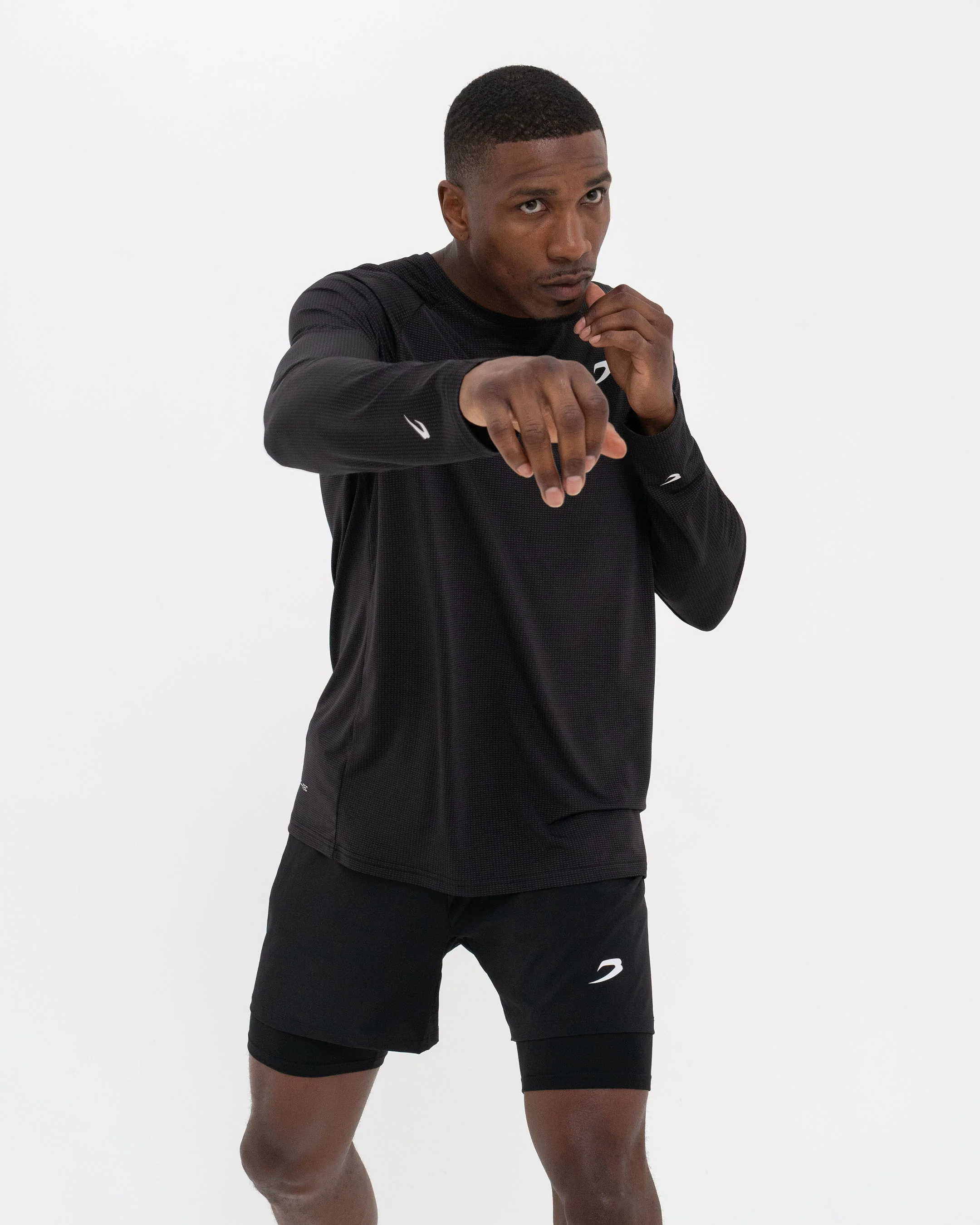 Valdes Long Sleeve T-Shirt - Black - Image 3