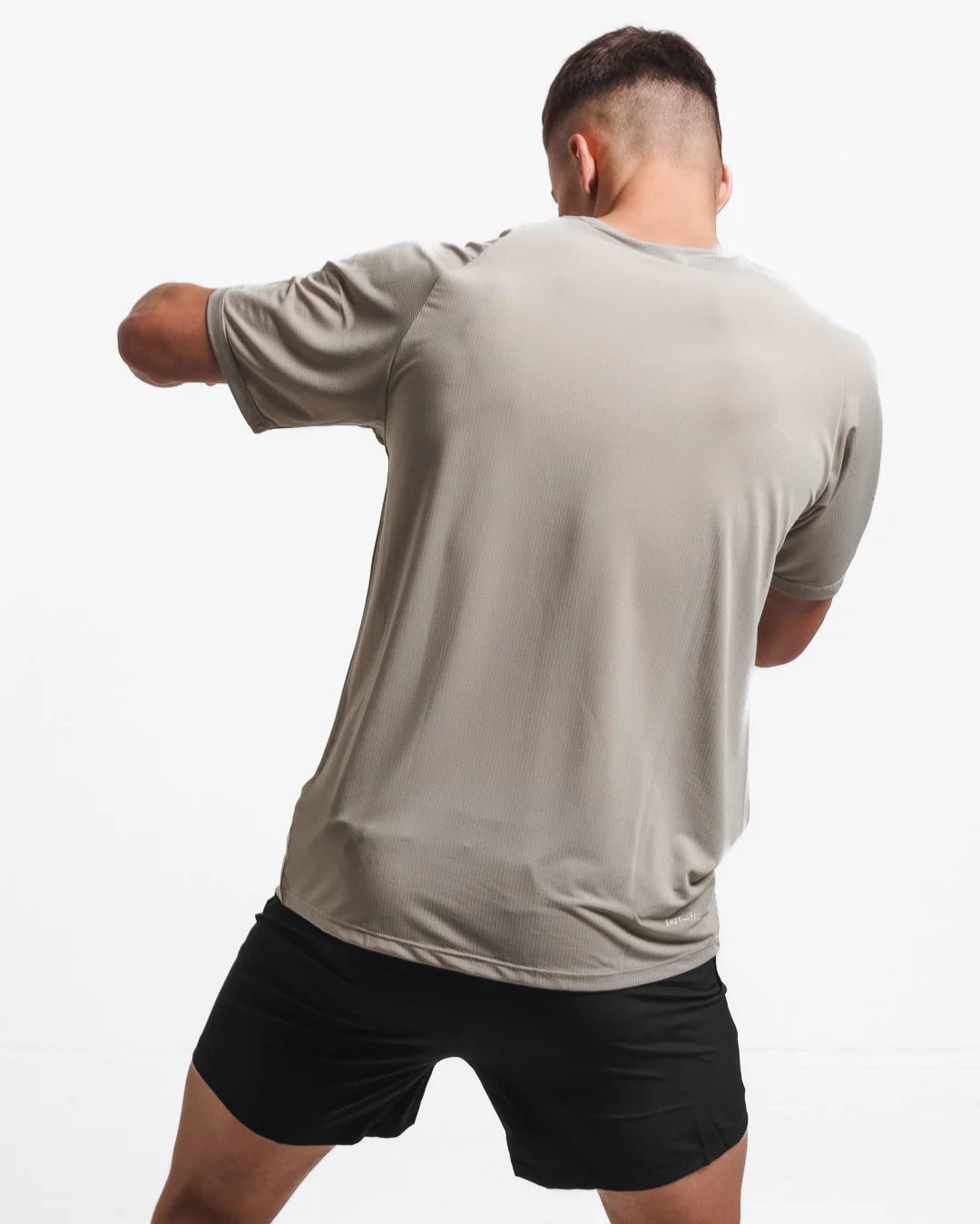Valdes Oversized T-Shirt - Greige - Image 5