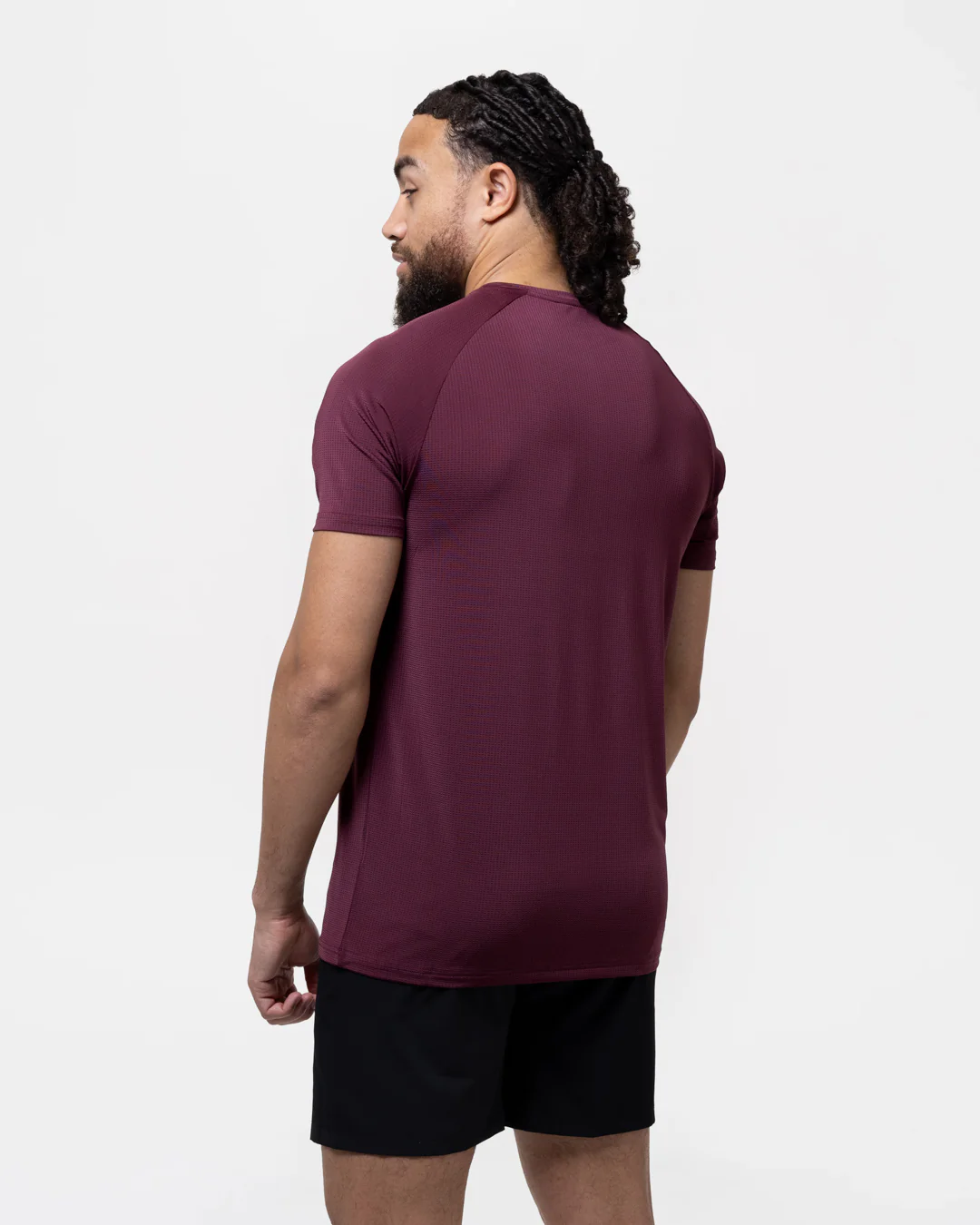 Valdes T-Shirt - Burgundy - Image 4