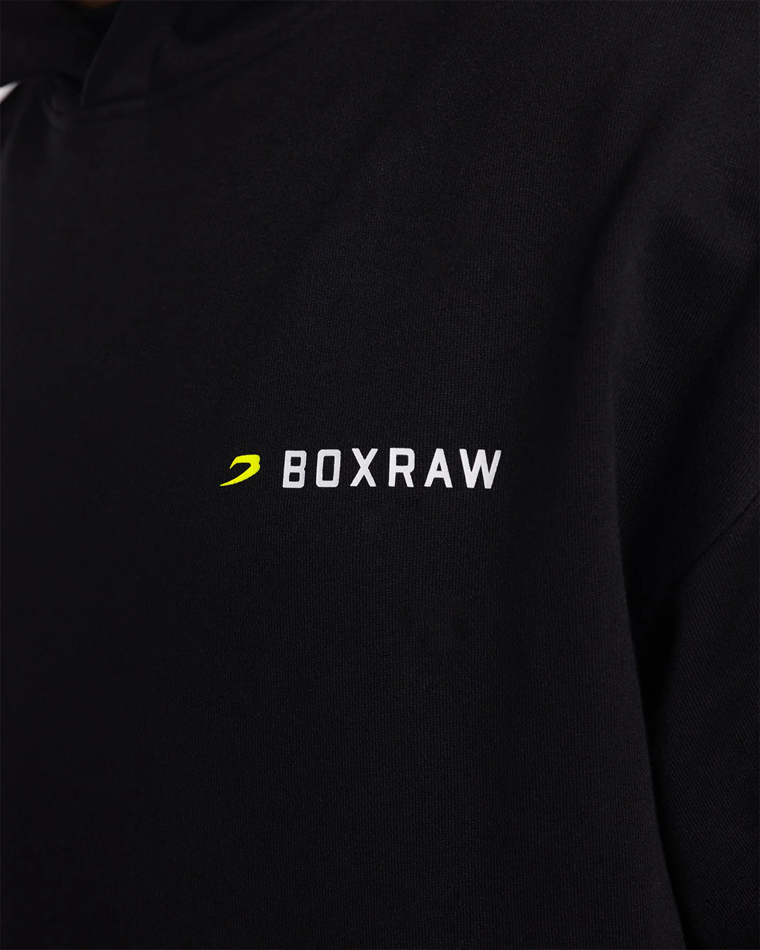 We Don't Play Boxing Oversized Hoodie - Black/Yellow - Image 7
