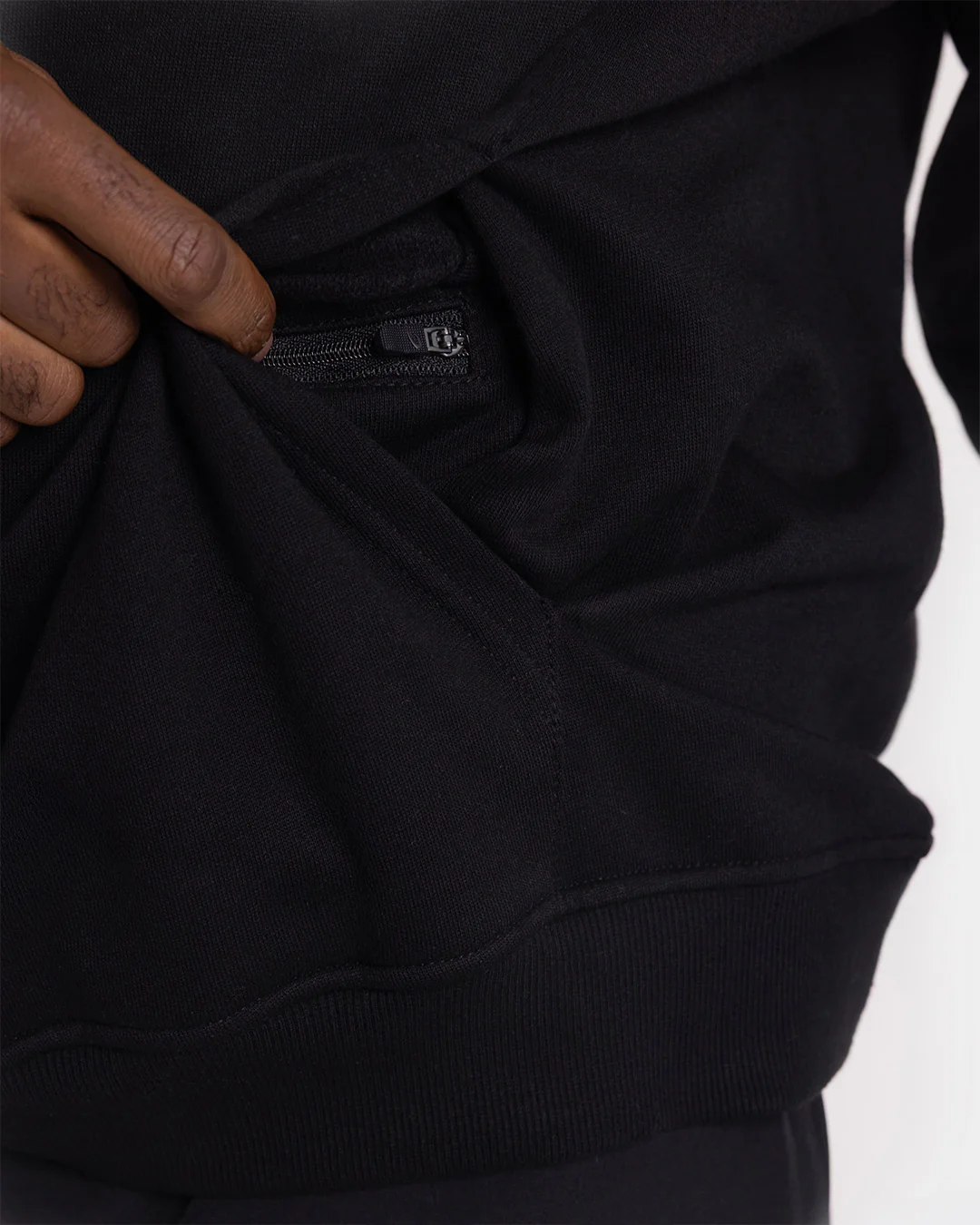 We Don't Play Boxing Oversized Hoodie - Black/Yellow - Image 8
