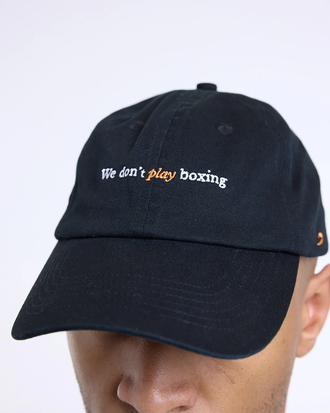 We Don't Play Boxing Cap - Black - Image 4