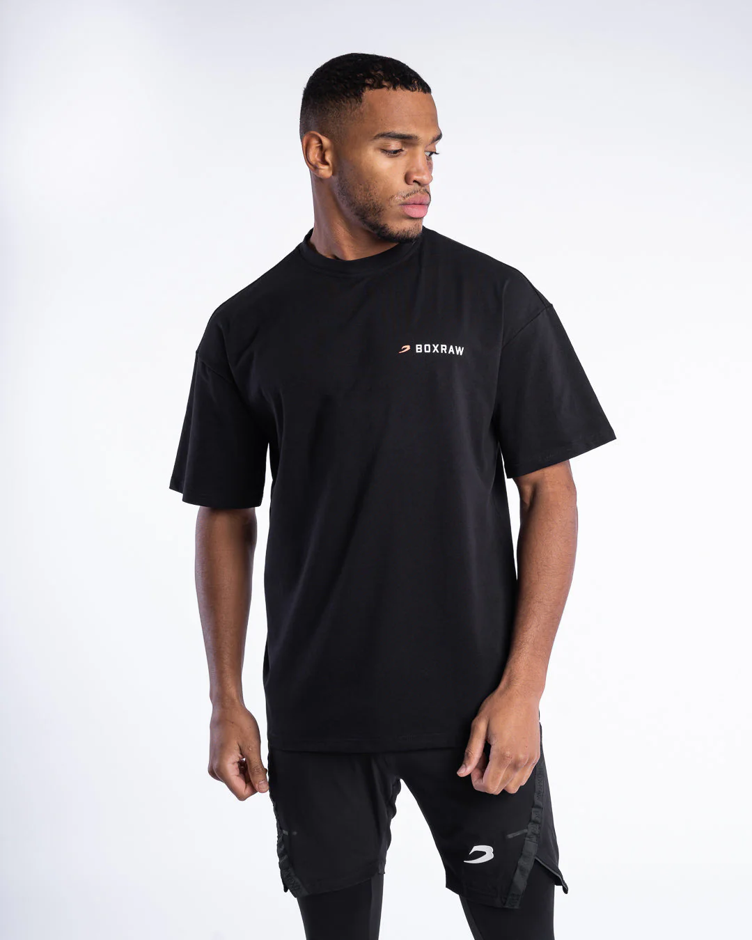 We Don't Play Boxing Oversized T-Shirt - Black - Image 6