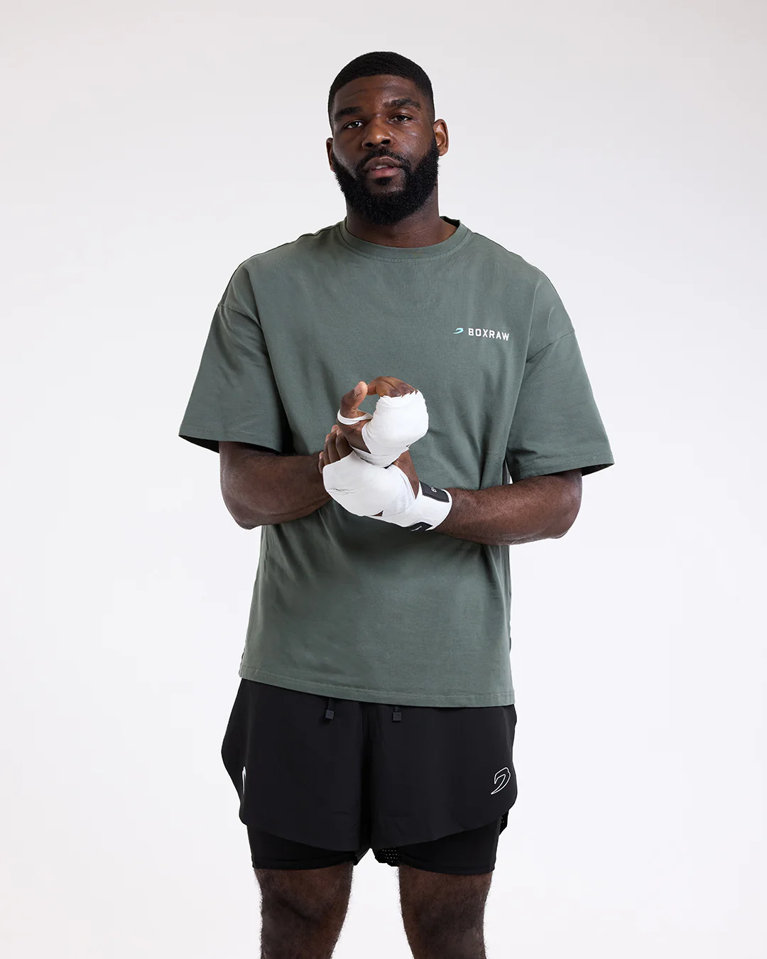 We Don't Play Boxing Oversized T-Shirt - Green - Image 4