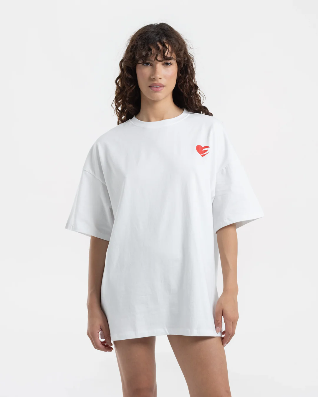 Boxing is Love Oversized T-Shirt - White - Image 3