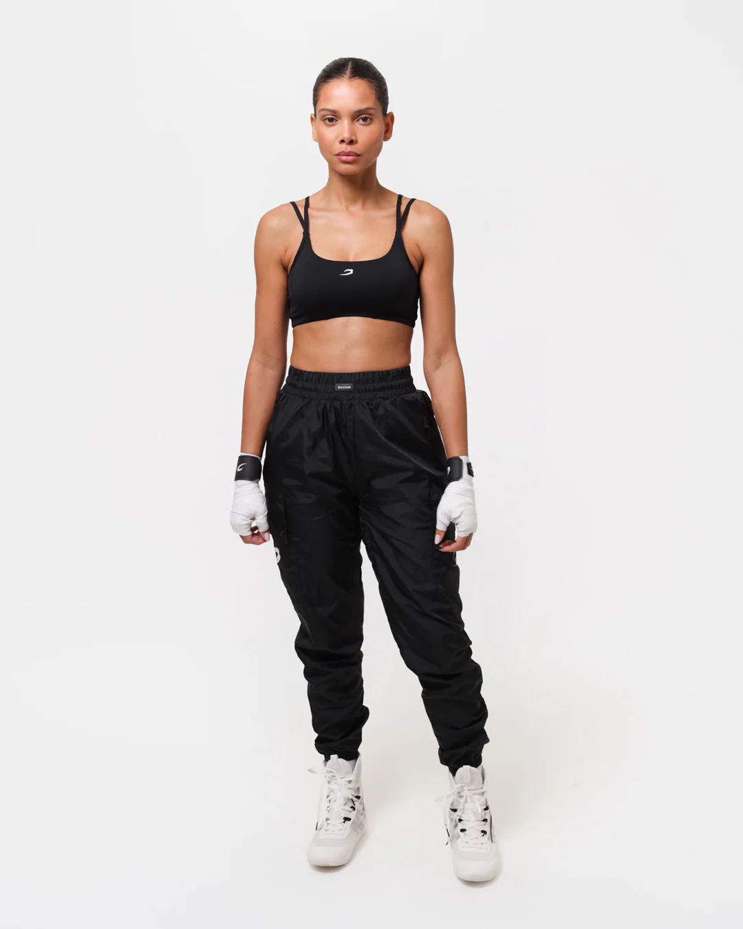 Dundee Cargo Pants - Black - Image 2