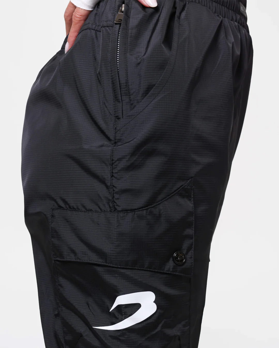 Dundee Cargo Pants - Black - Image 5