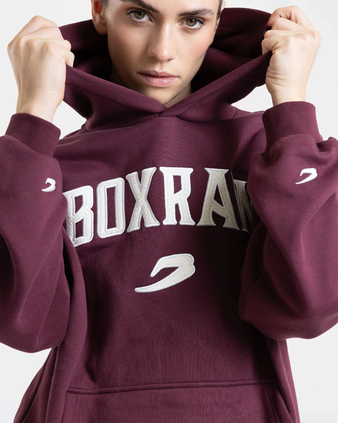 East Street Hoodie - Burgundy - Image 7