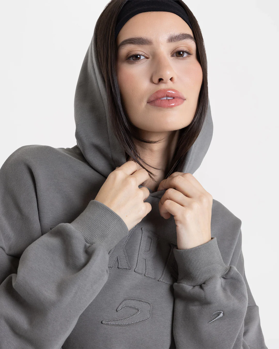 East Street Hoodie - Distressed Grey - Image 7