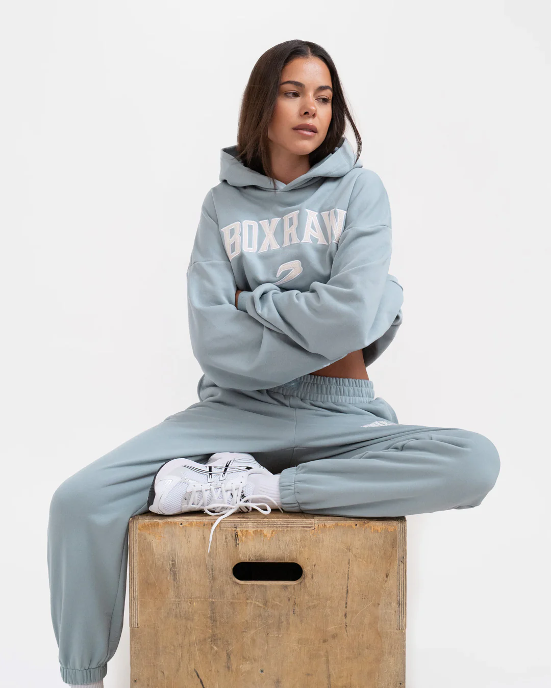 East Street Hoodie - Powder Blue - Image 5