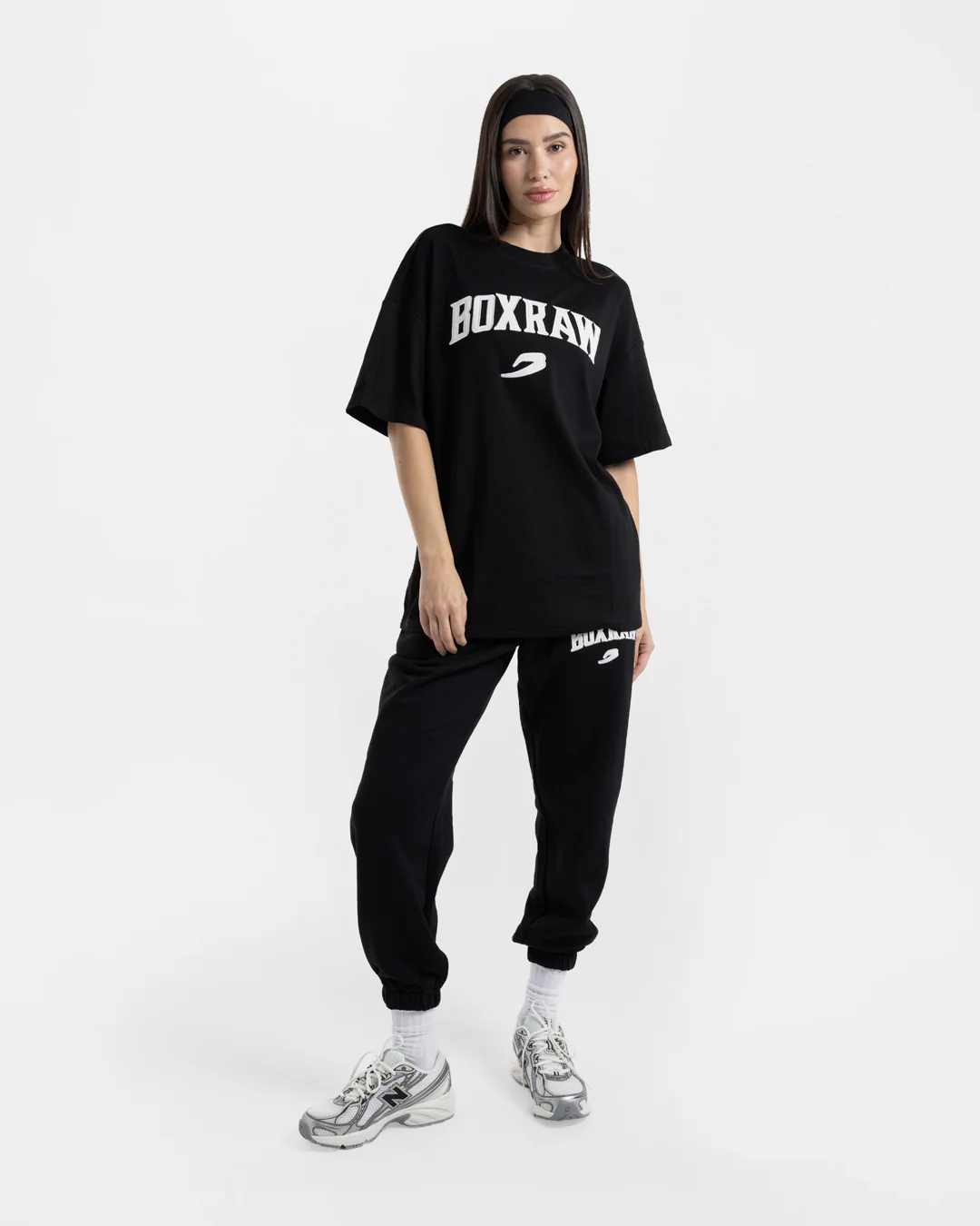 East Street Oversized T-Shirt - Black - Image 2