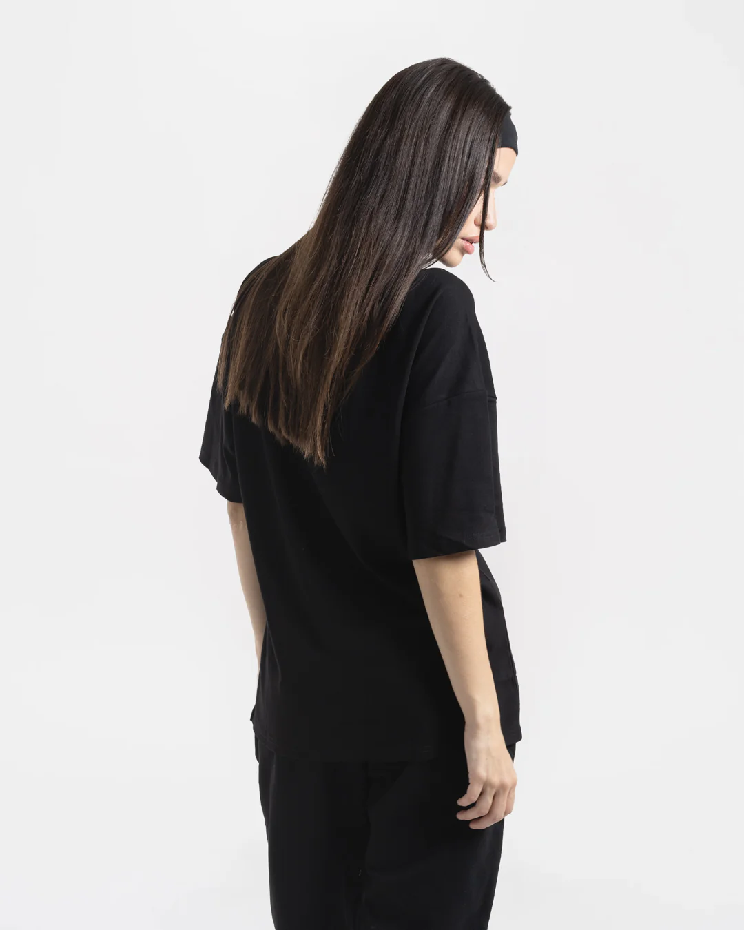 East Street Oversized T-Shirt - Black - Image 4