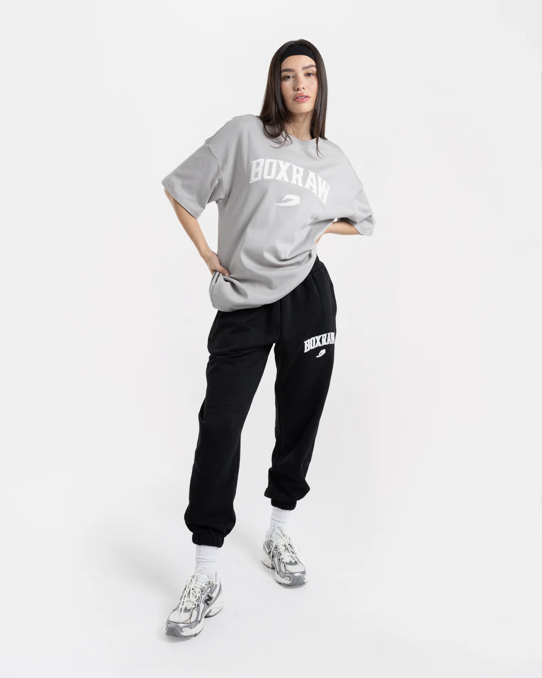 East Street Oversized T-Shirt - Grey - Image 2