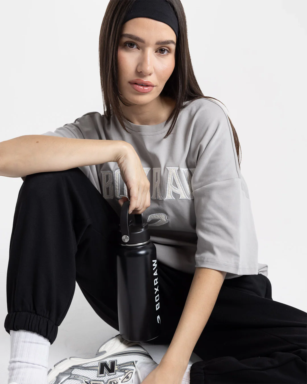 East Street Oversized T-Shirt - Grey - Image 8