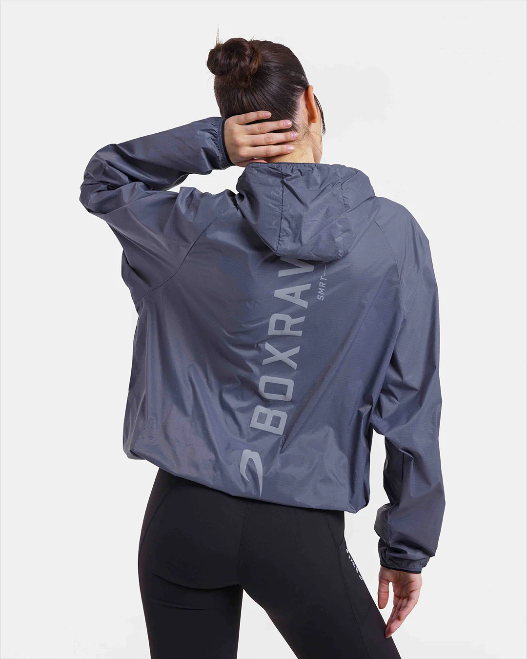 Genaro Zip Up Windbreaker - Charcoal - Image 6