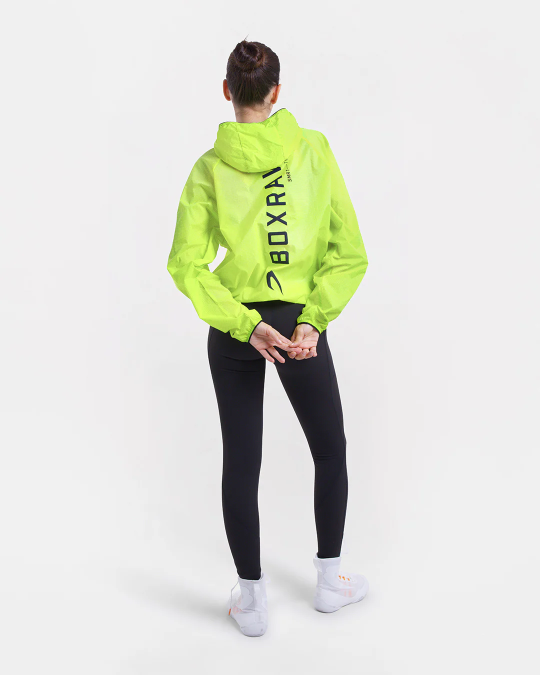 Genaro Zip Up Windbreaker - Neon Yellow - Image 2