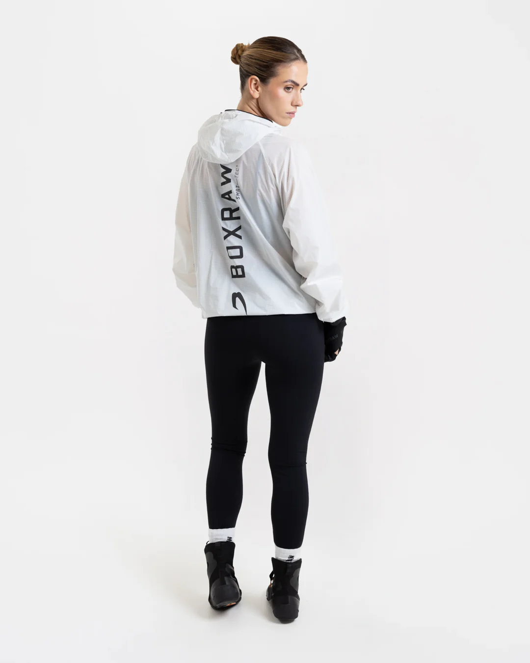 Genaro Zip Up Windbreaker - White - Image 2