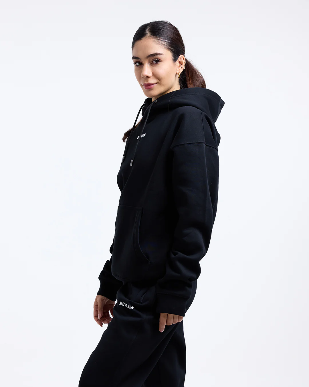 Johnson Hoodie - Black - Image 3