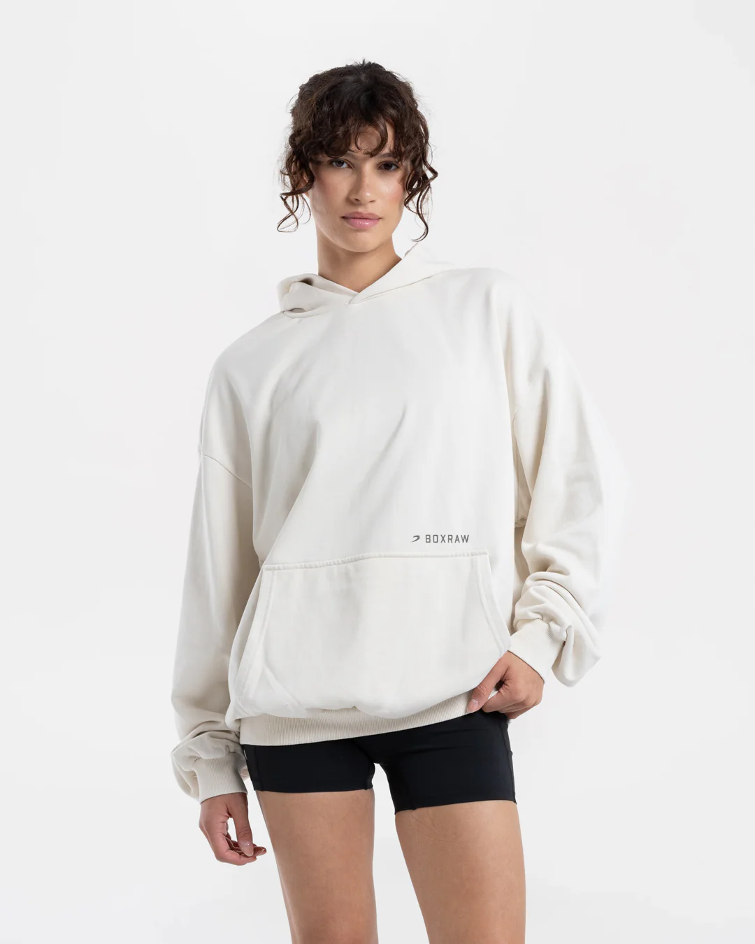 Sparring Club Oversized Hoodie - Washed Beige - Image 4